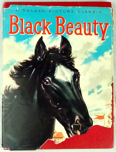 Black beauty golden picture - black,