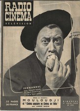 Radio Cinéma Télévision n° 124 - Fernandel (Juin 1952)