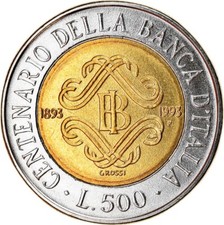500 LIRE 1993 - CENTENARIO