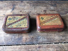 2 Antiche Scatole Pubblicità