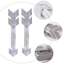  1 paio di frecce in legno