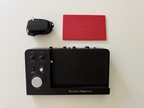 Focusrite itrack dock - focusrite,