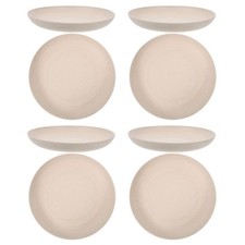  8 pezzi di piatti di paglia