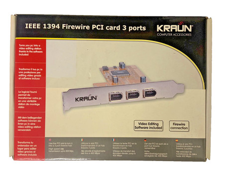 Porta firewire kraun - kraun, pci