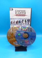Empire Earth Platinum Edition · Gioco PC CD-ROM · Buone condizioni · Completo