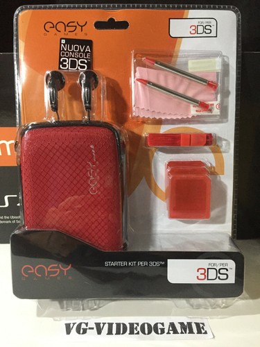 Starter kit rosso per nintendo - kit,