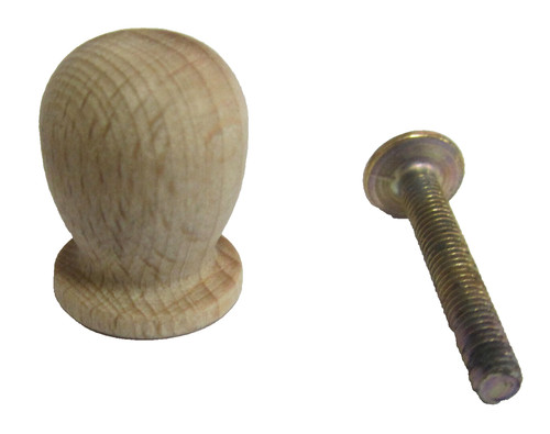 Pomello pomolo legno - in, x