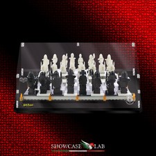 TECA IN PLEXIGLASS ACRILICO-SHOWCASE-TECA LEGO 76392 LA SCACCHIERA DI HOGWARTS