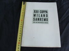 Manuale XXII coppa Milano