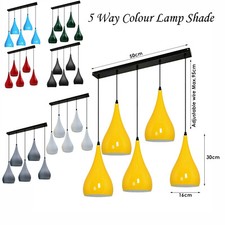 Plafoniera attacco 5 vie