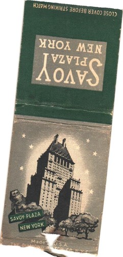 Savoy plaza new york city - savoy,
