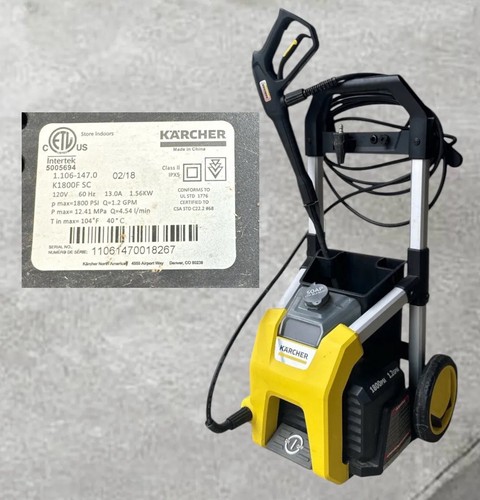 Karcher k1700 electric cold - electric,