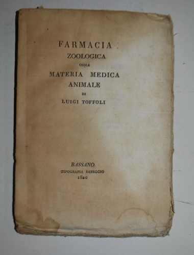 Farmacia zoologica ediz - zoologica, –