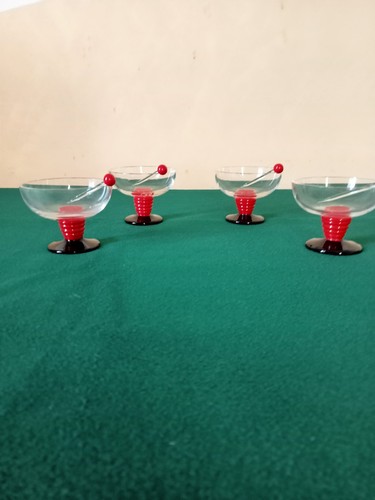 Set coppe cocktail vetro - 4, in