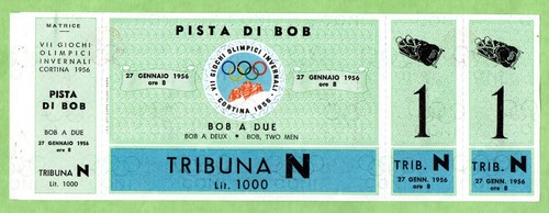 Biglietto olimpiadi invernali - biglietto,