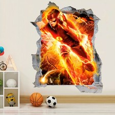 Adesivo murale 3D supereroe