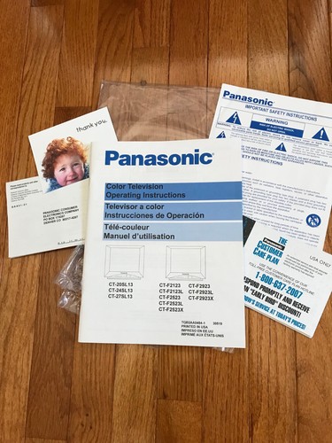 Panasonic manuale di - tv,