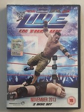 DVD WWE LIVE IN THE UK