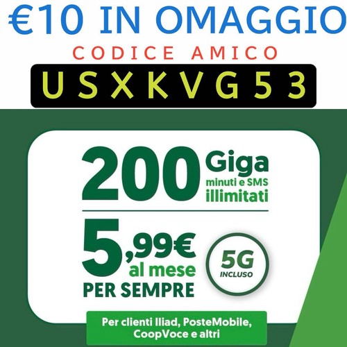 Usxkvg53 omaggio - €10, (