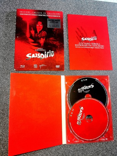 Bluray dvd suspiria - +, 🇮🇹