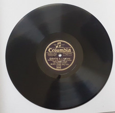 SHELLAC 78 giri 10" Columbia Janna Farini Crivel Questo è l'amore / Quella dolce