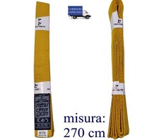 CINTURA GIALLA PER KARATE E