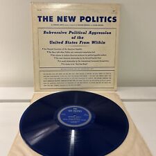 The New Politics Blue Vinyl