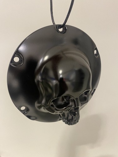 Cover frizione skull harley - skull, 3d