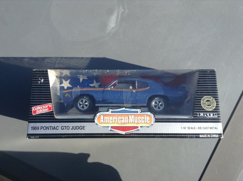 Pontiac gto judge blue 1969 - blue,