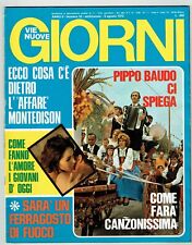 VIE NUOVE 1972/32=PIPPO BAUDO CANZONISSIMA=ENZO MAIORCA=JANE FONDA=TAORMINA=