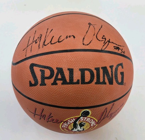 Hakeem olajuwon autografato - hakeem,