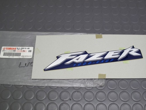 Adesivo originale yamaha fazer - adesivo,