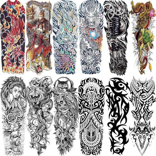 Fogli tatuaggi temporanei - tatuaggi,