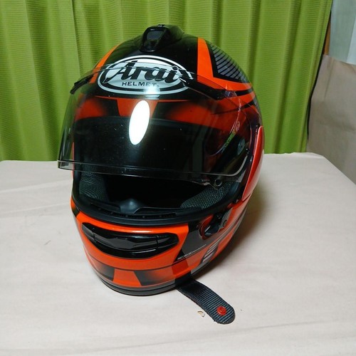 Arai full face helmet - helmet, orange