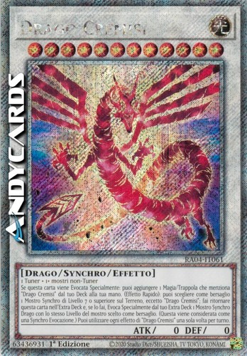 Drago cremisi crimson - drago, •