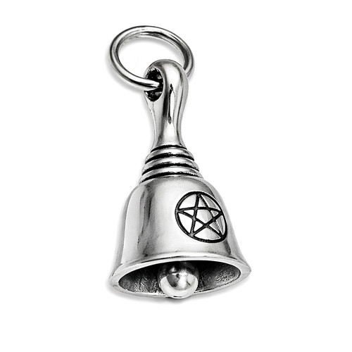 Charm campana strega pentacolo - strega,