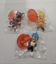Dragon Ball 3 Personaggi Action Figure 6cm in Pvc confezionati