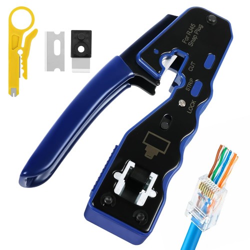 Pinza crimpatrice rj45 rete - crimpatrice, di