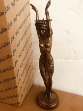 Antica statuetta dama in