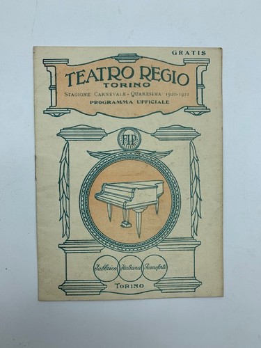 Programma dello spettacolo - , i