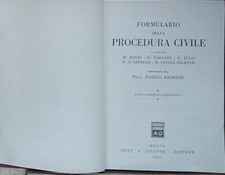 Aa.vv FORMULARIO DELLA PROCEDURA CIVILE. GIUFFRE'