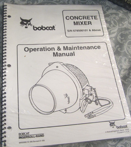 Bobcat betoniera 678500101 - betoniera, s/n