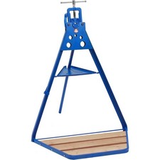 CAVALLETTO PORTATILE IDRAULICO 2" POLLICI ARIEX MORSA BANCO TUBI DA LAVORO