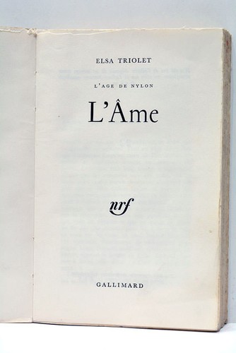 Triolet age nylon l âme - triolet, l'Âme