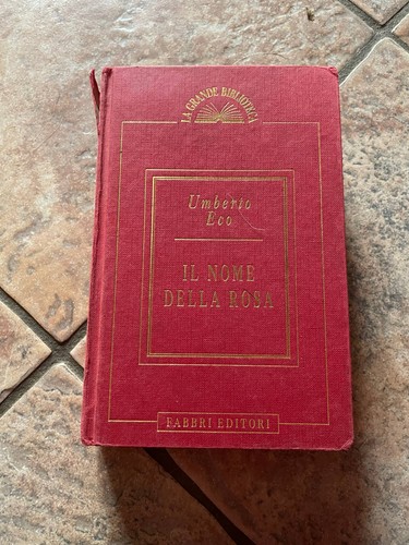 Umberto eco nome della rosa - umberto,