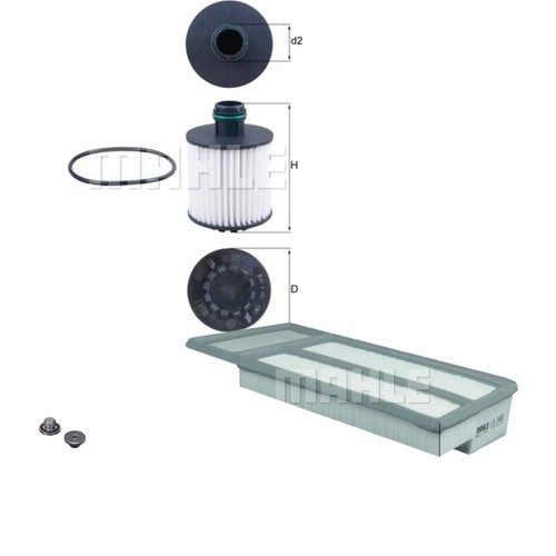 Mahle controllo set - set, per