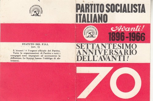 Tessera partito socialista - ,