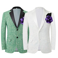 Uomo Lucido Lustrini Suit