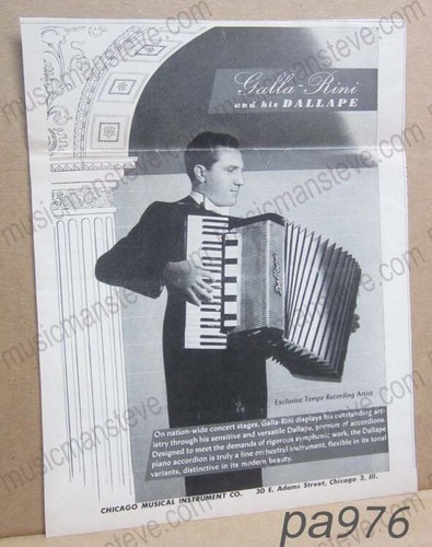Fisarmonica dallape anni - fisarmonica, 40