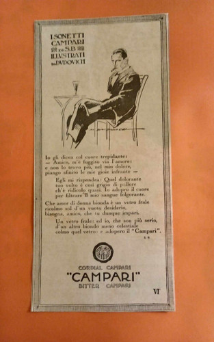 Rara pubblicità sonetti - rara,